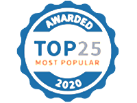 Awarded TOP 25 Most Popular